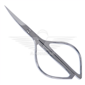 CUTICLE SCISSOR WITH D SHAPE RINGS